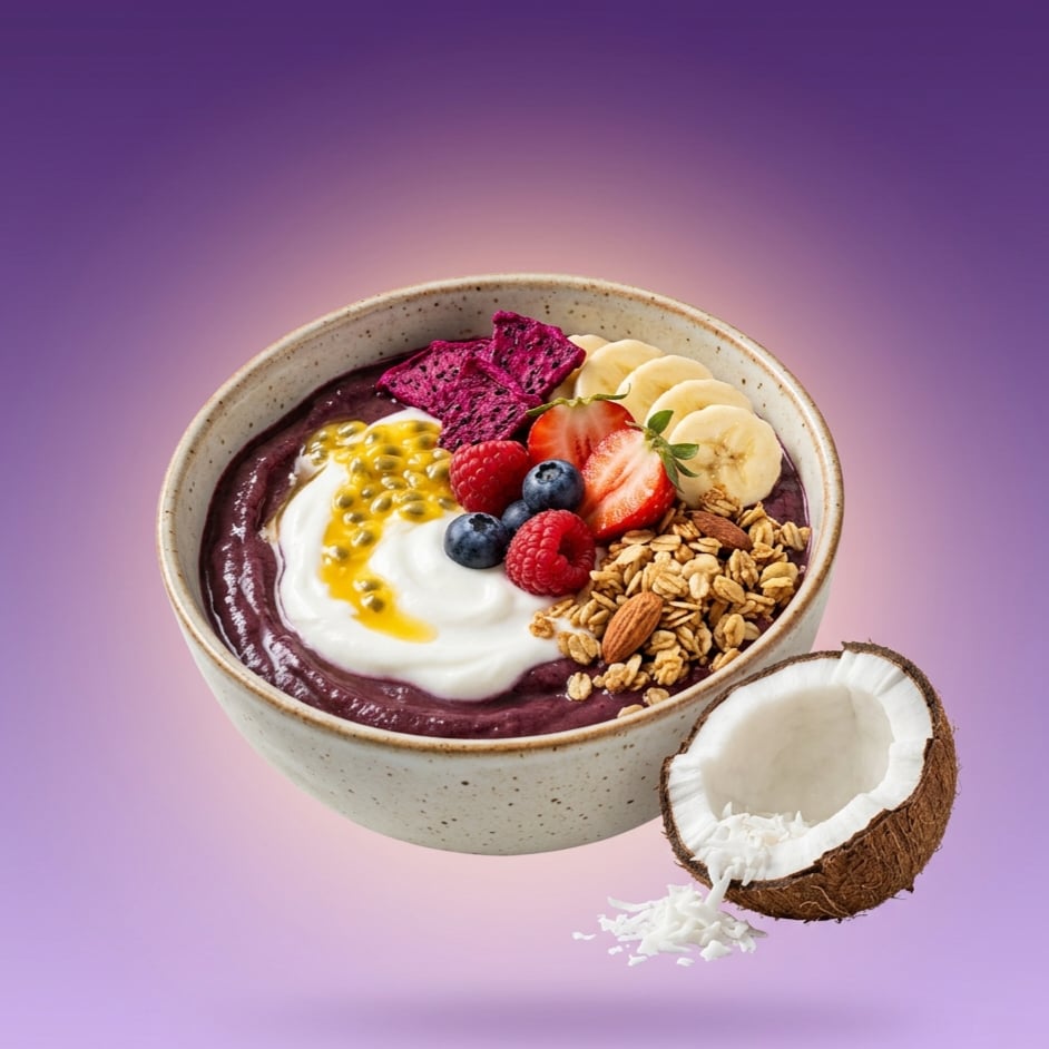 Coco açaí bowl